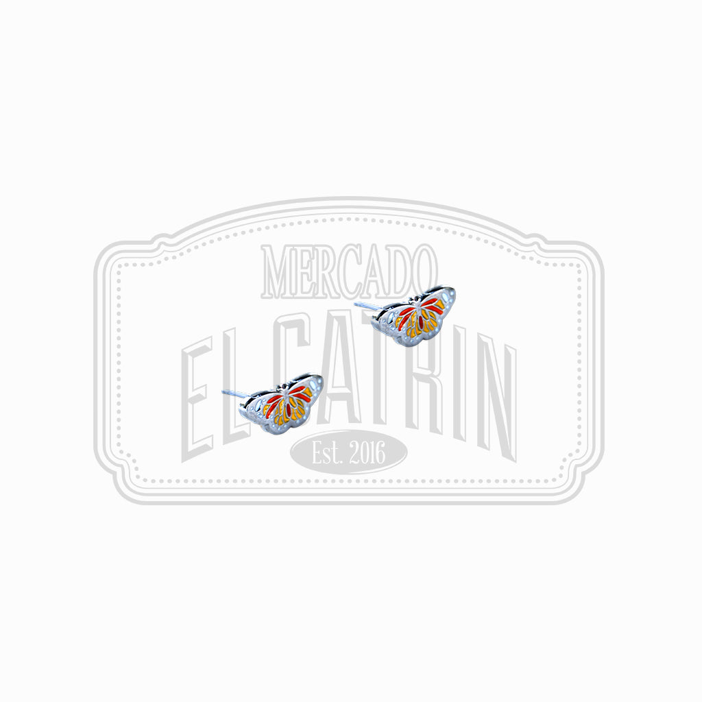 Monarca Soft Enamel Earrings