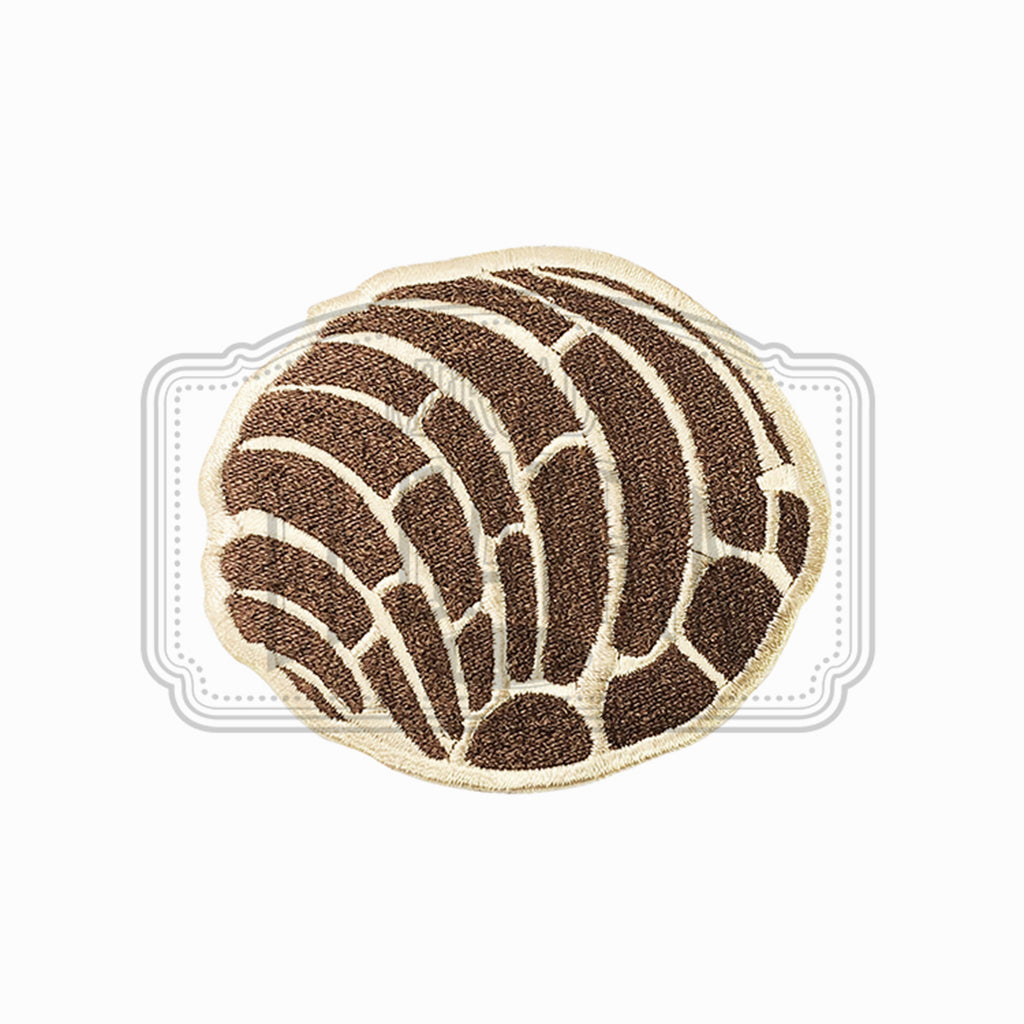 Pan Dulce (Concha) Embroidered Patch