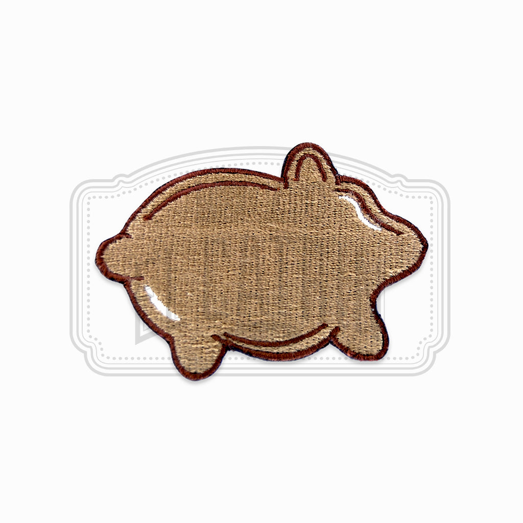 Puerquito Embroidered Patch