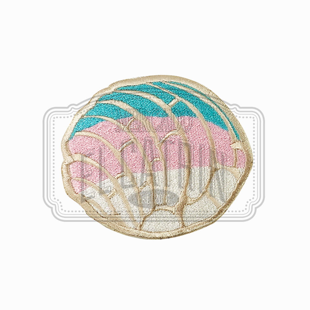 Pan Dulce (Concha) Embroidered Patch