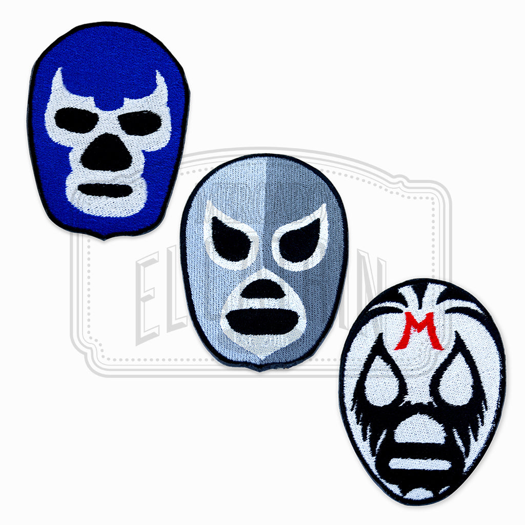 Luchador Embroidered Patch