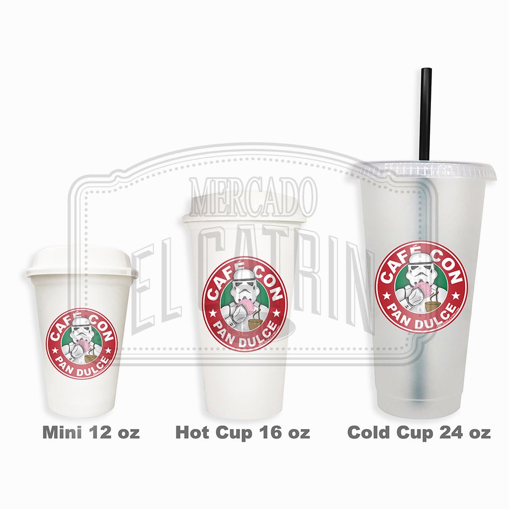 Cafe Con Pan Dulce El Soldado - Mercado Reusable Tumbler