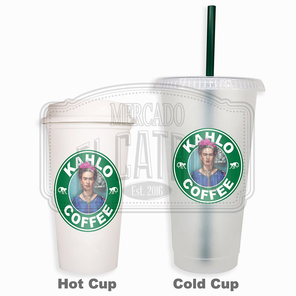 Kahlo Coffee 3 - Mercado Reusable Tumbler