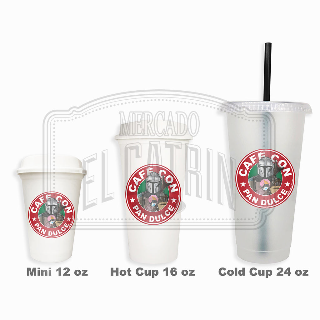 Cafe Con Pan Dulce El Guardia - Mercado Reusable Tumbler