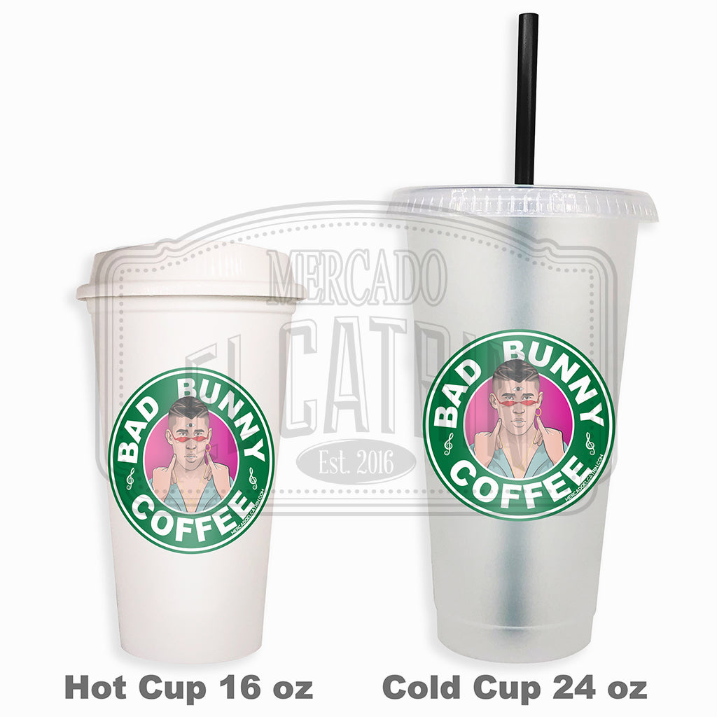 Bad Bunny Coffee - Mercado Reusable Tumbler