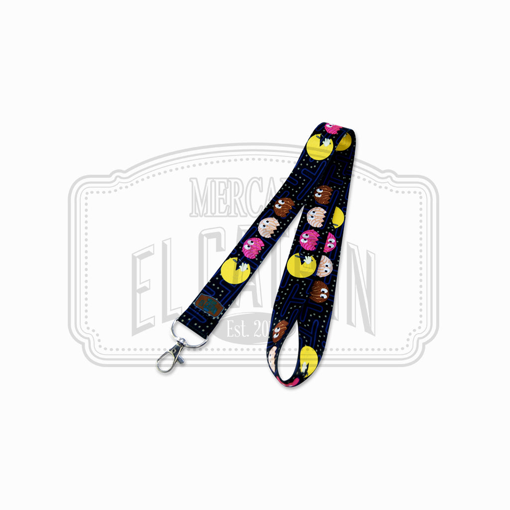 Pac Man Lanyard