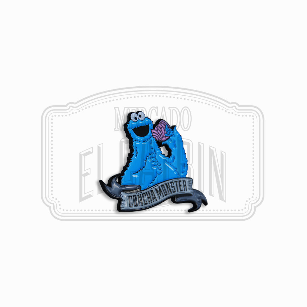 Concha Monster Lapel Pin