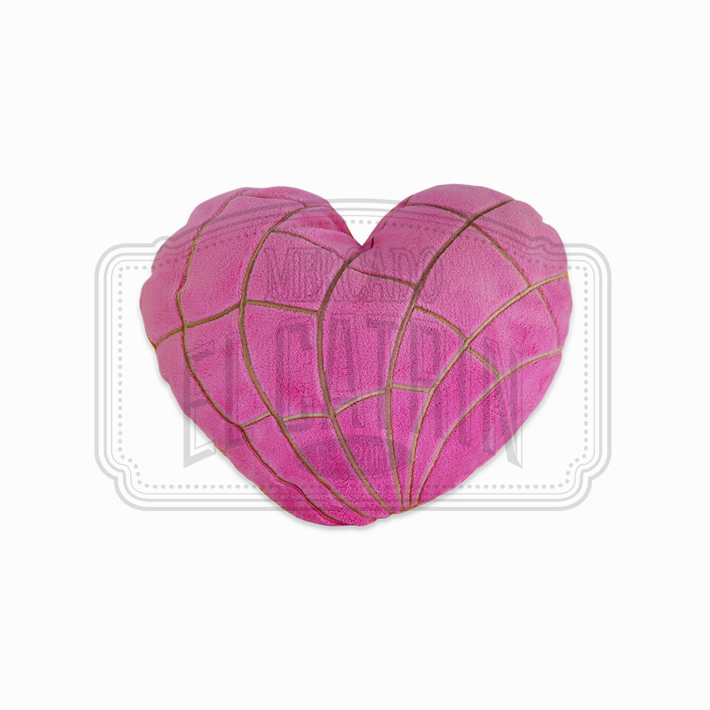 Concha Heart Plush Pillow
