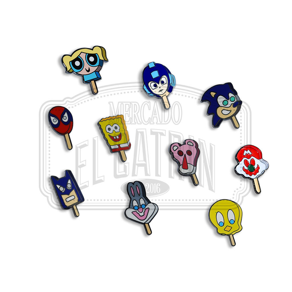 Paleta (Popsicle) Lapel Pins