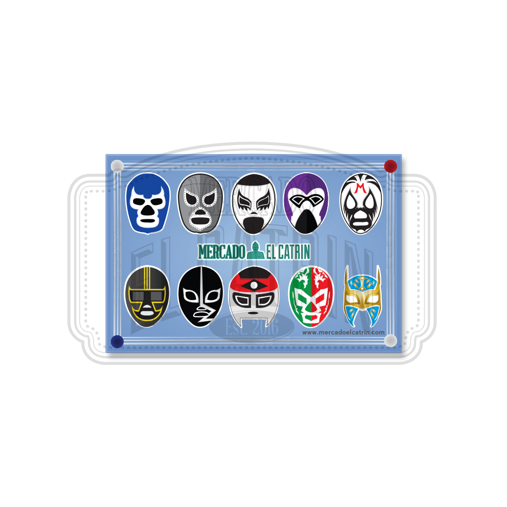 Lucha Libre Sticker Pack