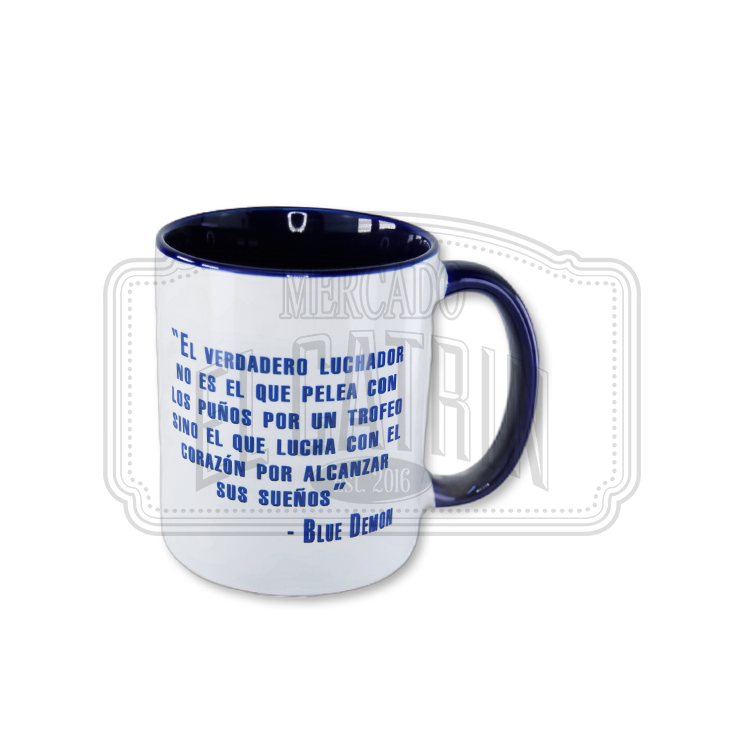 Blue Demon Ceramic Mug (11oz)