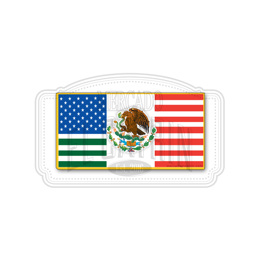 Mexican/American Flag