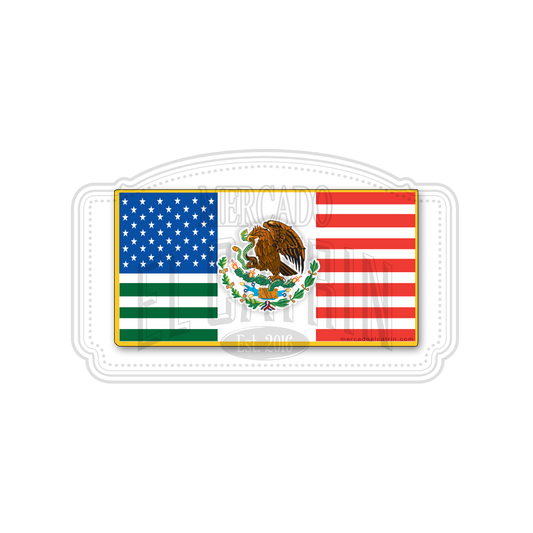 Mexican/American Flag