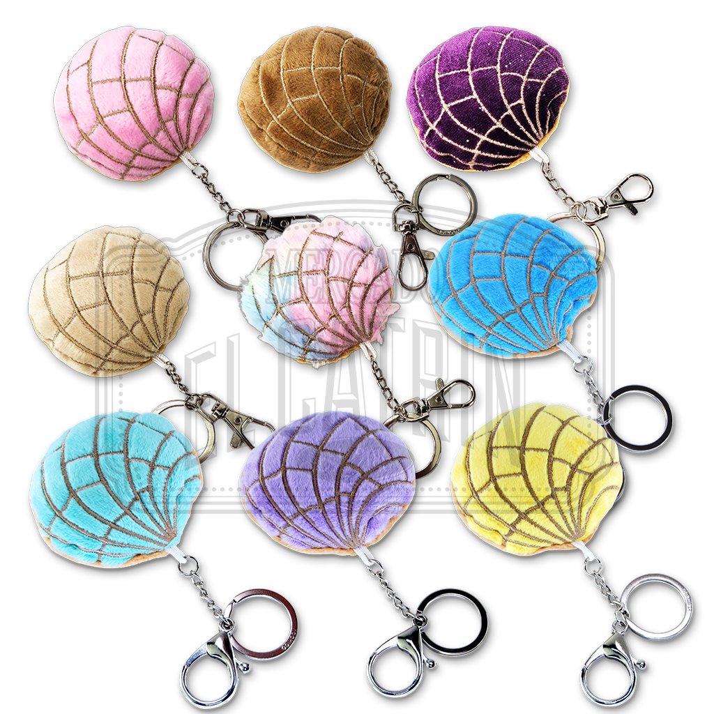 Concha Plush Keychains