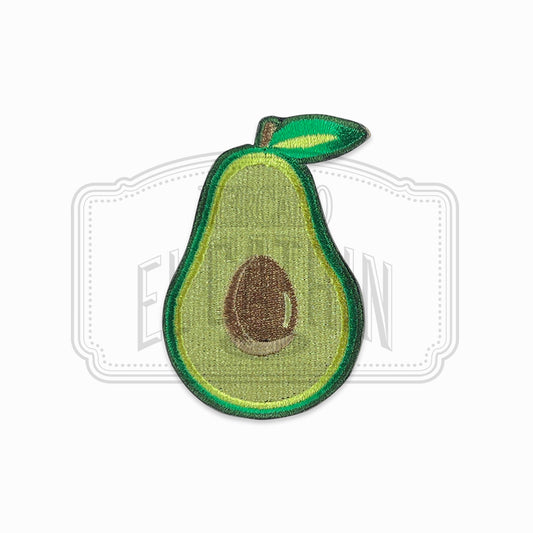 Avocado Embroidered Patch