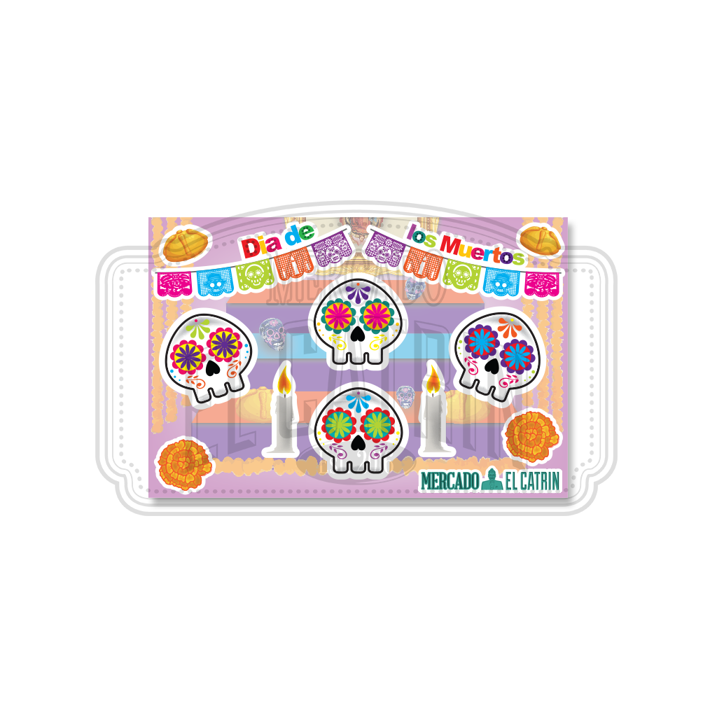 Day of the Dead Sticker Pack