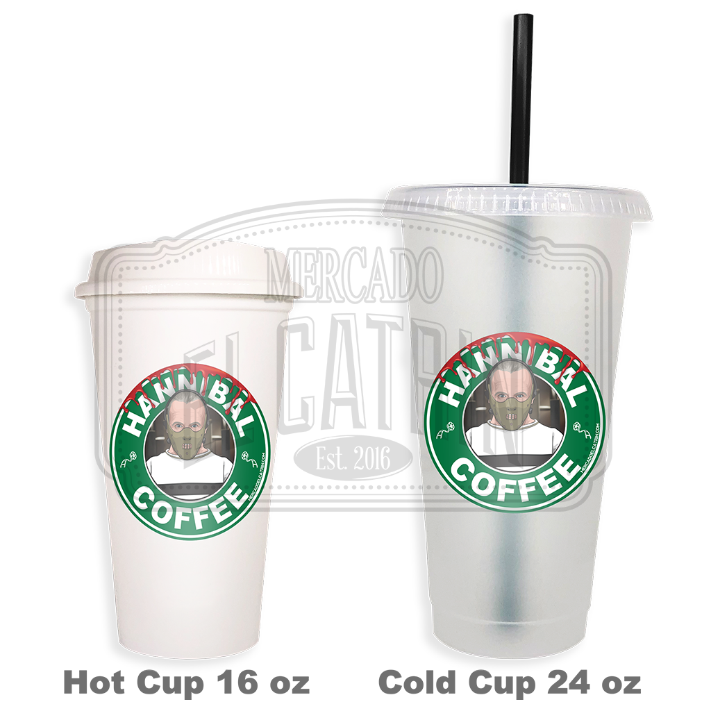 Hannibal Coffee (Halloween) - Mercado Reusable Tumbler